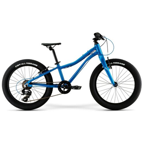 фото Детский велосипед merida matts j.20+ eco, год 2022, цвет синий-белый