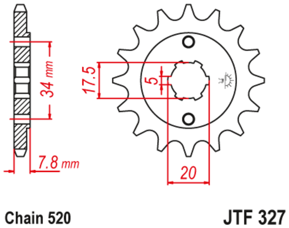 Звезда ведущая , JT 327.13