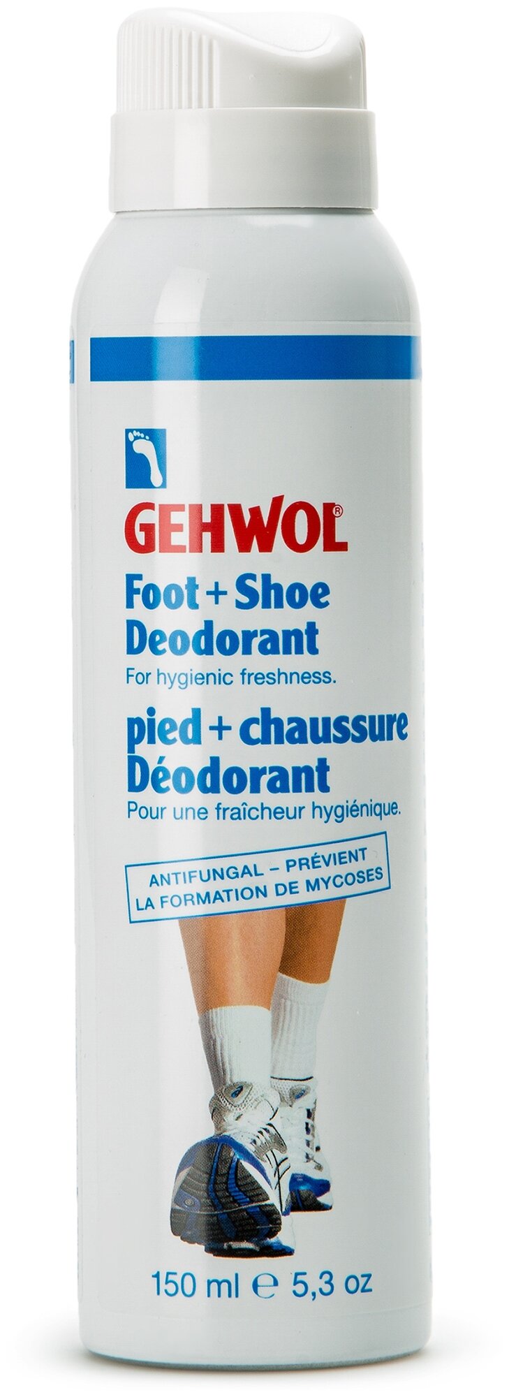 Дезодорант для ног и обуви от запаха и пота Геволь Gehwol от потливости, 150 мл (23608)