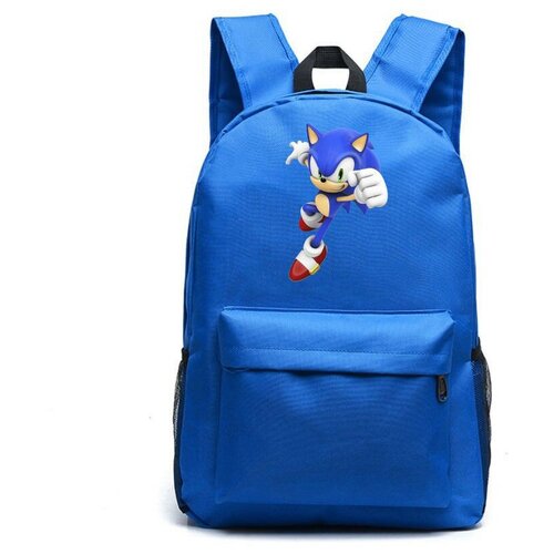 Рюкзак Соник (Sonic) синий №2 рюкзак соник sonic желтый 2