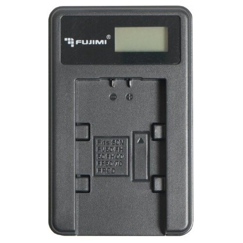 Зарядное устройство Fujimi FJ-UNC-LPE6 + адаптер питания USB 5 Вт (USB, ЖК дисплей, система защиты)