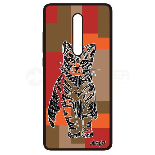 фото Ударопрочный чехол на смартфон // xiaomi redmi k20 // "кот" котенок дизайн, utaupia, цветной