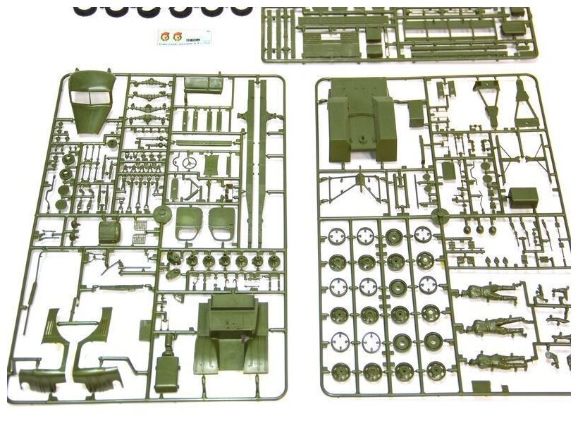 Сборная модель Звезда Грузовик ЗиС-151 - фото №5