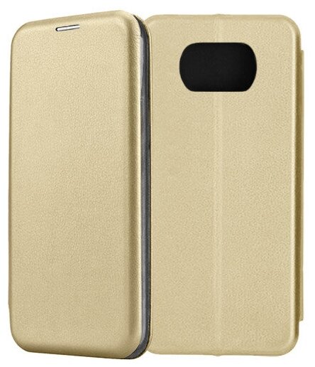 Чехол-книжка Fashion Case для Xiaomi POCO X3 NFC / X3 Pro золотой