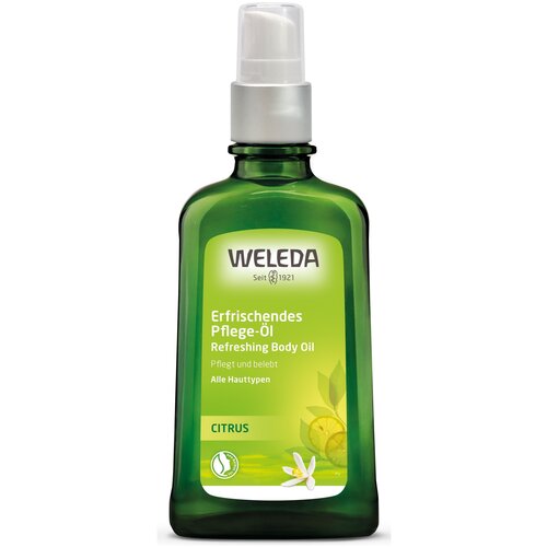 Weleda масло для тела Citrus Цитрусовое освежающее, 100 мл косметика для мамы weleda масло цитрусовое освежающее 100 мл