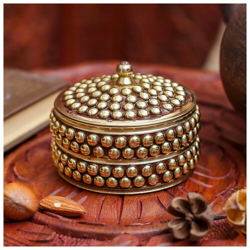 Шкатулка Королевская латунь 7х7х55 см 1847₽