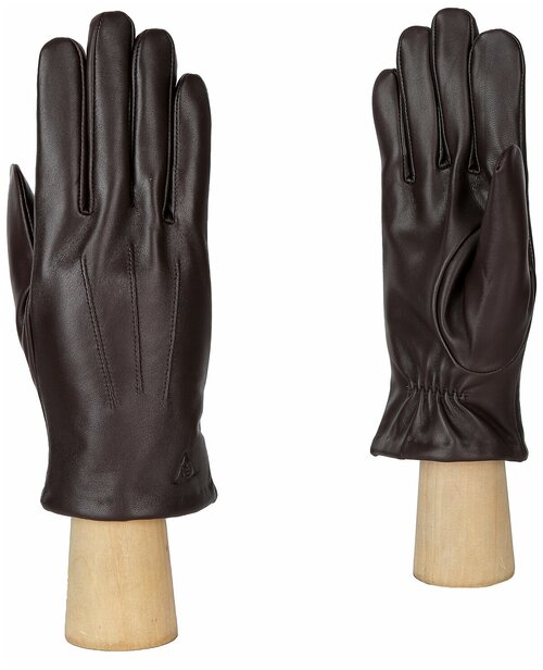 Мужские перчатки FABRETTI из натуральной кожи с утеплением из шерсти