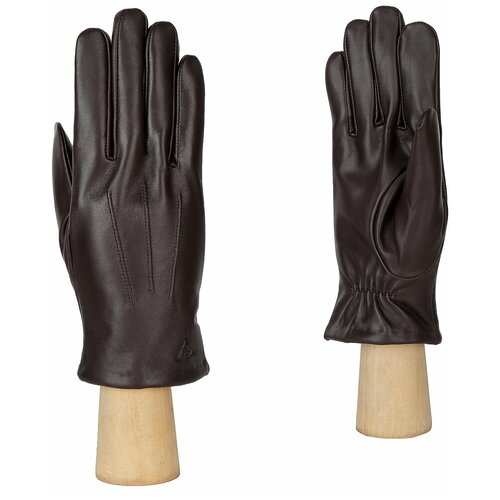 фото Мужские перчатки fabretti из натуральной кожи с утеплением из шерсти