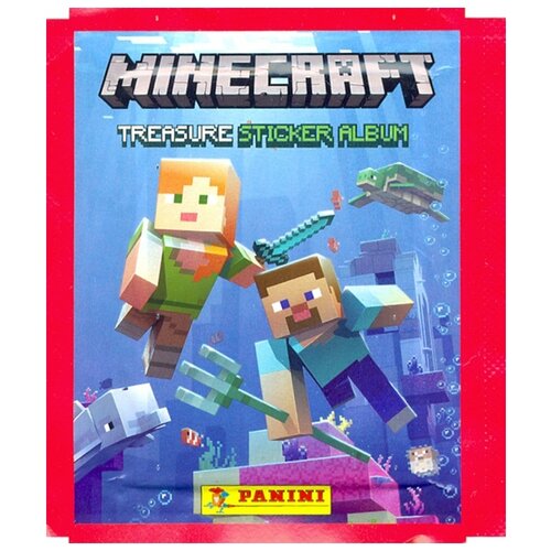 Panini Наклейки Minecraft 5 шт, 11.4х10 см, 5 шт. panini наклейки minecraft 5 шт 5 шт