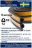 Уплотнитель самоклеящийся Trelleborg (Швеция) D-профиль 12*10 мм,...