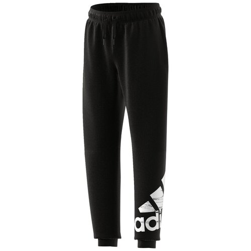 Брюки дет. спорт. HA4008/adidas/B LOGO PNT/BLACK/WHITE/размер 164 черный  