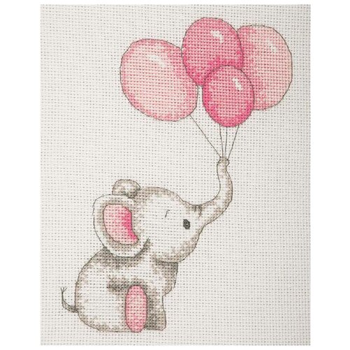 фото Набор для вышивания anchor sweet balloons (girl) 20*16см, mez, ak30