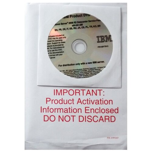 Дистрибутив (диск) MS Win Server 2008 R2 DVD Datacenter 2 CPU ROK Multilang 88Y7913 4849MGM-distributive дистрибутив диск ms win server 2008 r2 dvd datacenter 2 cpu rok multilang 88y7913 4849mgm distributive