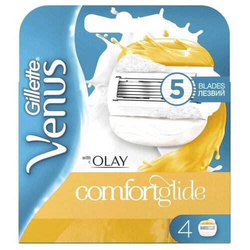 Сменные кассеты Gillette Venus  Olay, 4 шт