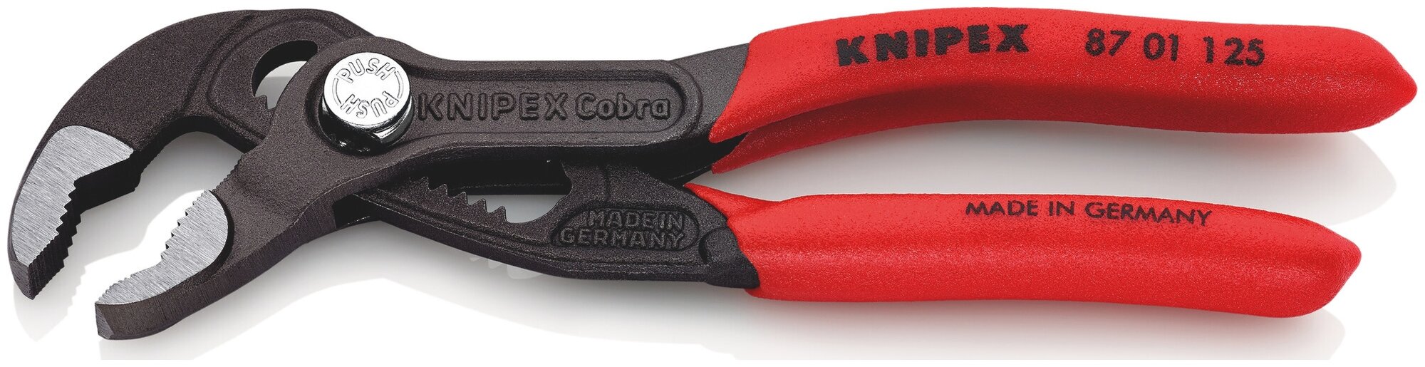 Клещи переставные KNIPEX "COBRA" 8701125 125 мм