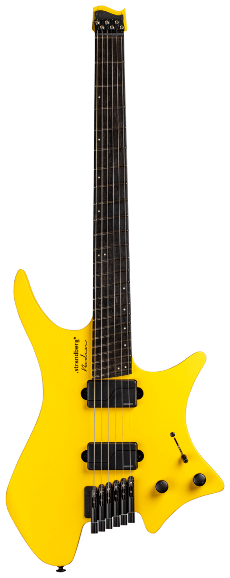 Электрогитара Strandberg Boden Metal 6 Neck-Thru Yellow Pearl