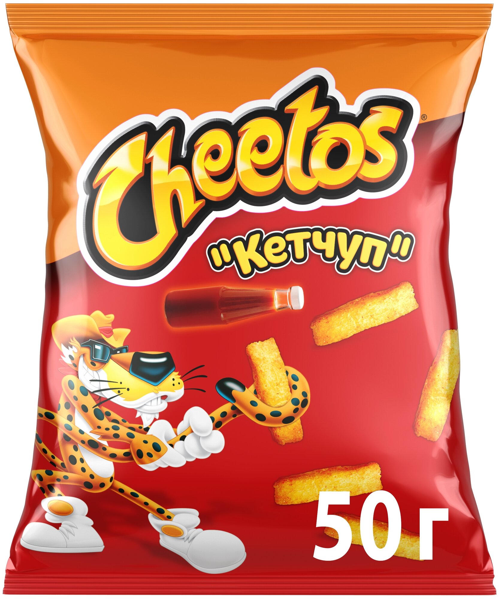 Палочки кукурузные Cheetos Кетчуп 50г - фото №1