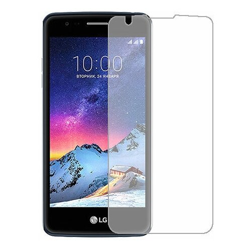LG K8 защитный экран Гидрогель Прозрачный (Силикон) 1 штука lg k8 2018 защитный экран гидрогель прозрачный силикон 1 штука