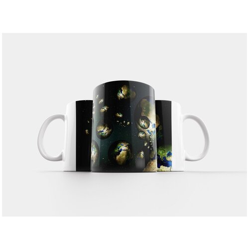 фото Кружка "глобус, земля, страны" 320 мл lotsprints