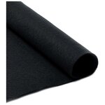 Фетр в рулоне жесткий IDEAL 2мм 100см арт. FLT-H3 уп.10м цв.659 черный - изображение