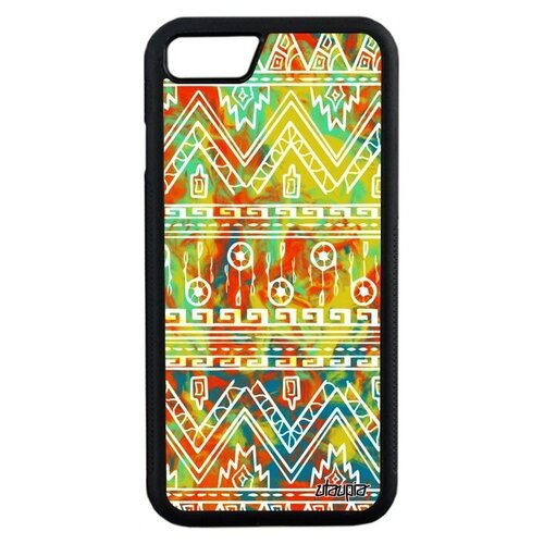 фото Красивый чехол на телефон // iphone 7 // "ацтекские мотивы" этнический фон, utaupia, цветной