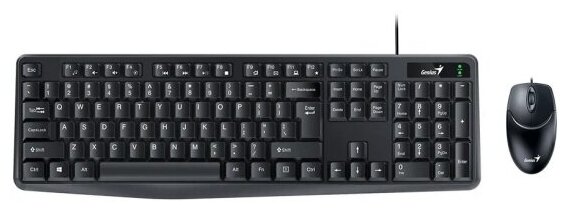 Клавиатура и мышь Genius Smart КМ-170 черный (31330006403)