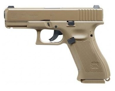 Пистолет пневматический Umarex Glock 19X (TAN, No BlowBack)