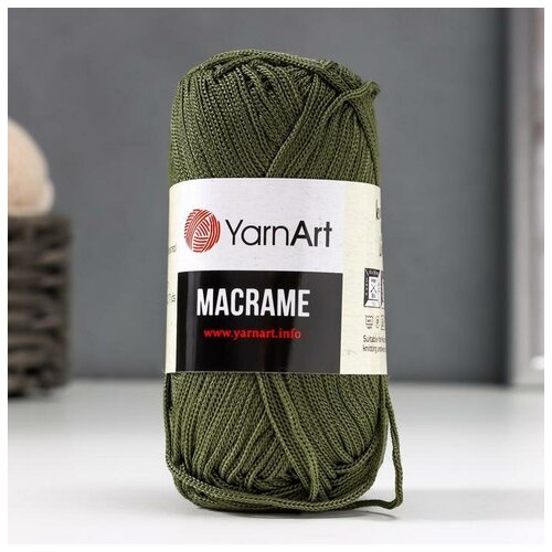 YarnArt Пряжа Macrame Макраме 100% полиэстер 130м/90гр (164 болотный)