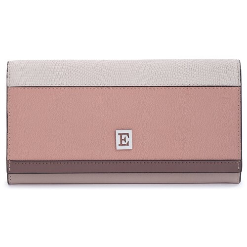 фото Кошелек женский eleganzza, бежевый, розовый