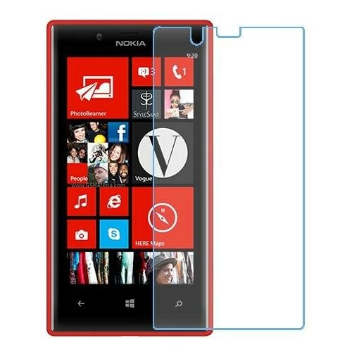 nokia lumia icon защитный экран из нано стекла 9h одна штука Nokia Lumia 720 защитный экран из нано стекла 9H одна штука