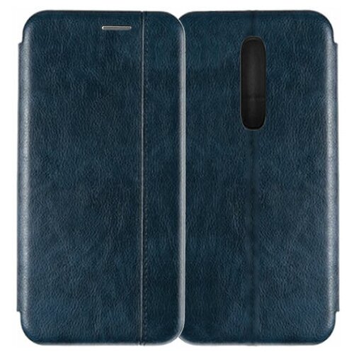 фото Чехол-книжка retro case для xiaomi mi 9t / 9t pro синий fashion case