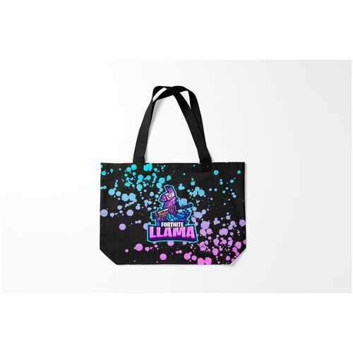 фото Сумка-шоппер / 46х35 см / геймерам / fortnite llama burnettie