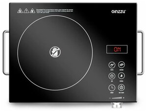 <b>Электрическая</b> <b>плита</b> Ginzzu HCC-171 <b>Плита</b> настольная стеклокерамическая Ginzzu HCC-171. Оптимальный в