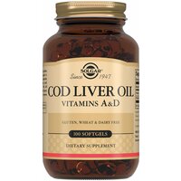 Cod Liver Oil (Vitamin A & D) капс., 189 г, 100 шт., рыба