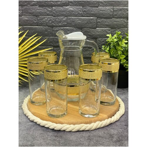 Набор Кувшин + шесть стаканов 