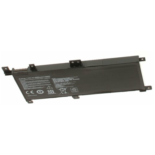 Аккумуляторная батарея iBatt iB-U1-A1154 5000mAh для Asus X556UQ, X556UB, Vivobook X556UQ, X556UA, X556UJ, аккумулятор ibatt ib b1 m1314 4600mah для asus 0b200 02060000