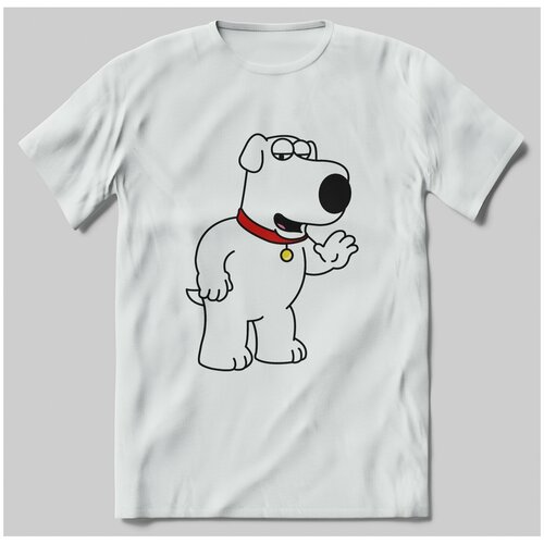 фото Футболка с принтом гриффины брайан brut-shop