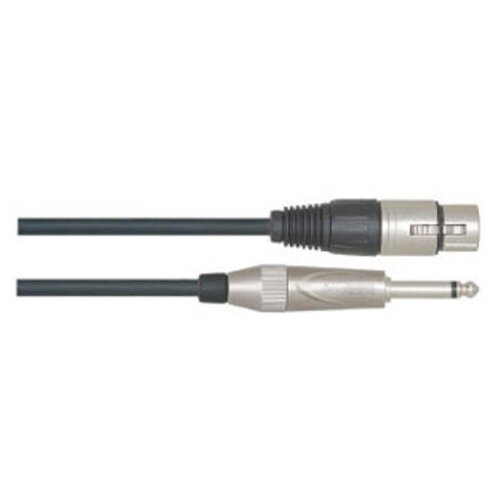 Кабель аудио 1xJack - 1xXLR Leem NMH-30 9.0m переходник xlr мама моно джек soundking cxa004