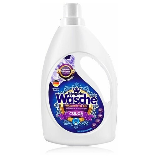 Гель для стирки Konigliche Wasche цветных тканей 1,55 л