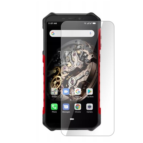 Гидрогелевая защитная плёнка для Ulefone ARMOR X5 PRO глянцевая, не стекло, на дисплей, для телефона