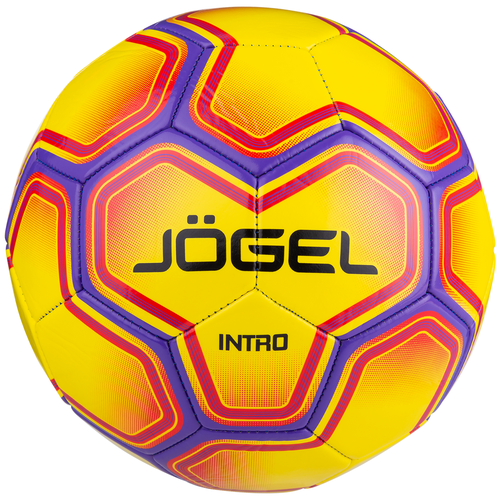 фото Мяч футбольный jögel intro №5, желтый (5) jogel
