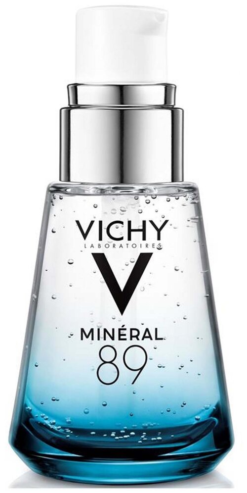 Гель-сыворотка ежедневный Vichy Mineral 89 для кожи, подверженной агрессивным внешним воздействиям, 30 мл