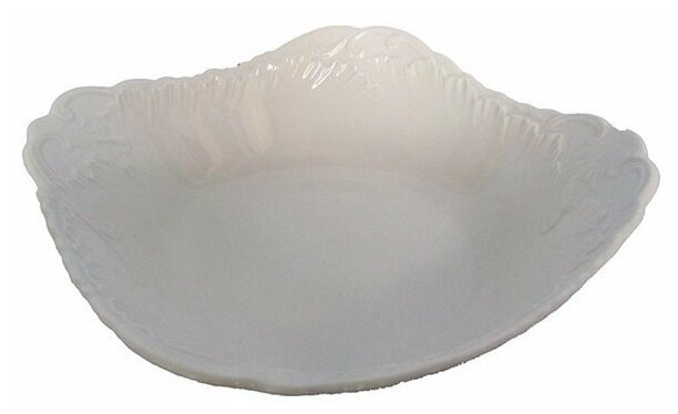 фото Салатник 27 см квадратный Cmielow "Рококо /Без декора" / 111594