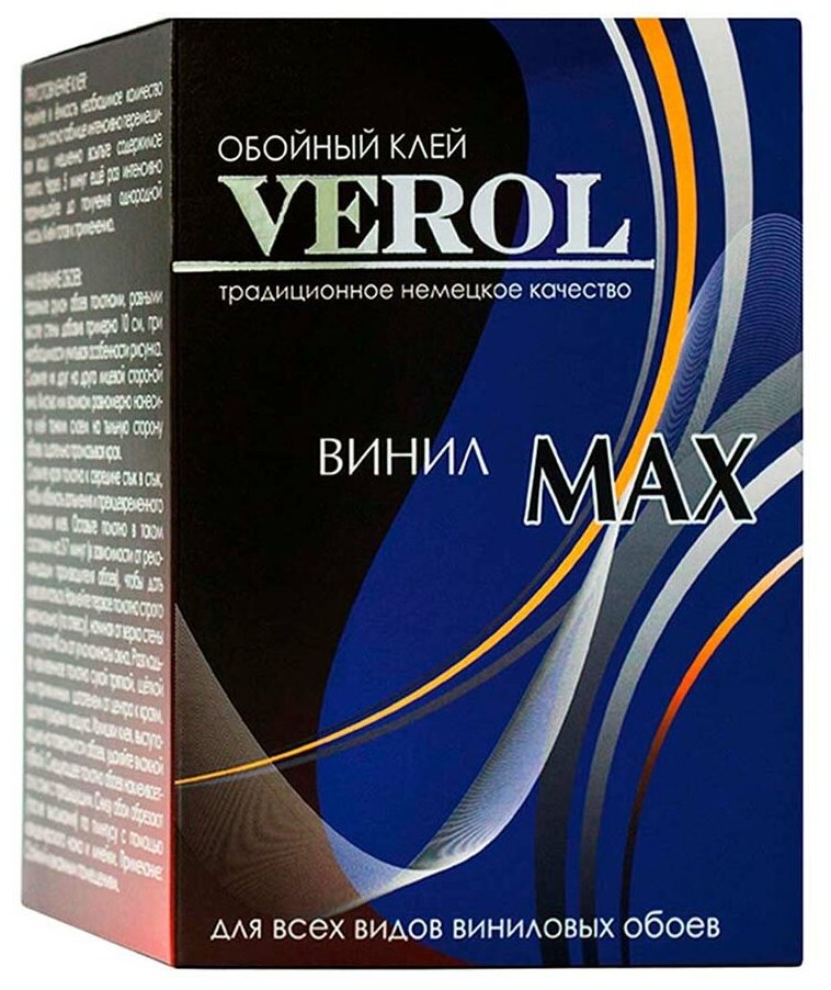 Клей обойный виниловый VEROL MAX усиленный 500г