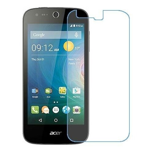 Acer Liquid Z330 защитный экран из нано стекла 9H одна штука