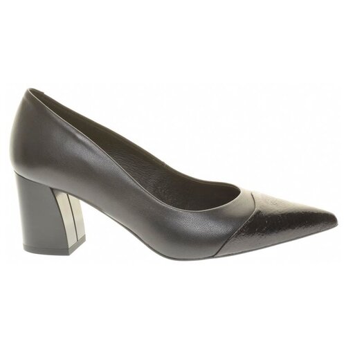 фото Туфли bonty женские демисезонные, размер 37, цвет черный, артикул 0770-0683-0682