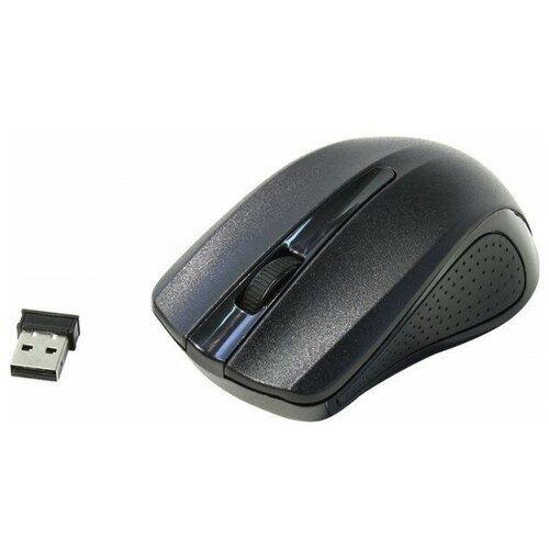 Мышь Oklick 485MW черныйсиний оптическая 1200dpi беспроводная USB 2but 104500₽