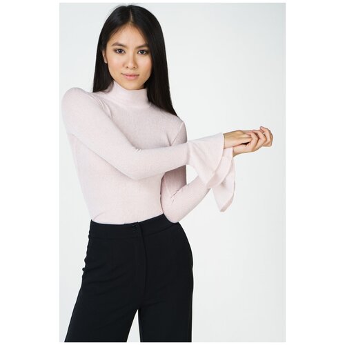 фото Водолазка fashion.love.story, размер 46, розовый