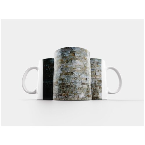 фото Кружка "стена, камни, серый" 320 мл lotsprints