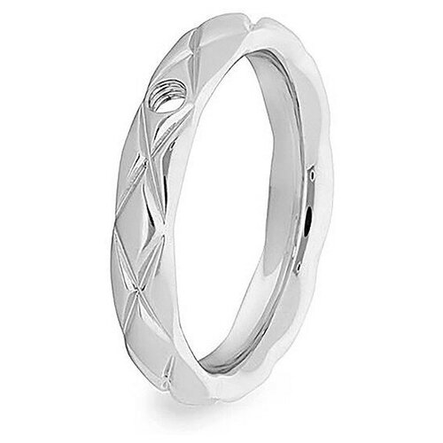 фото Кольцо - база aversa silver 17.2 мм qudo